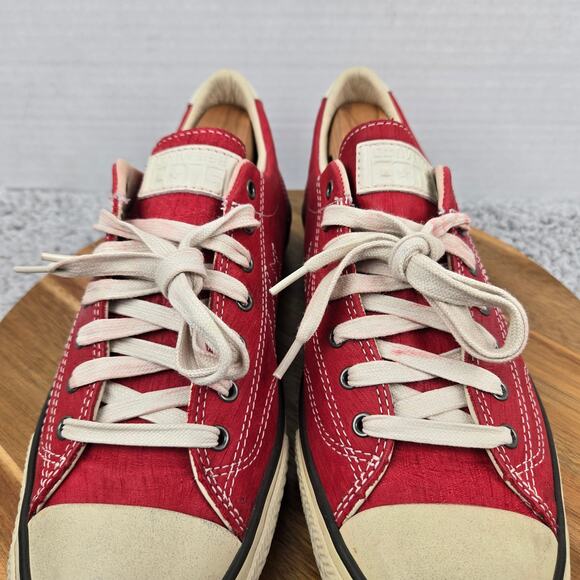Converse Mens John Varvatos Star Player EV Ox Red Leather Casual Daily Sneaker 9 - Picture 7 of 13